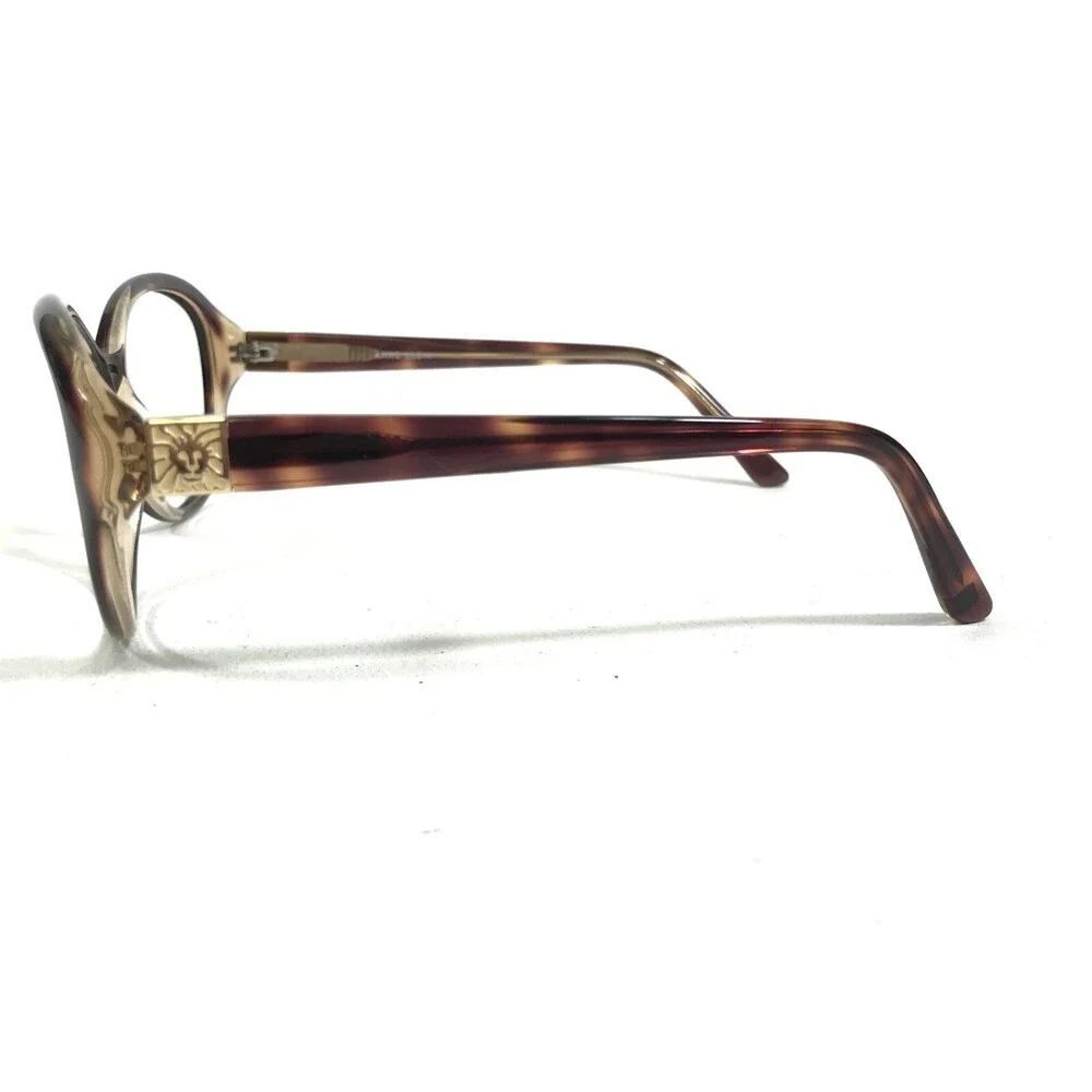 Anne Klein Eyeglasses Frames AK7030 206 MOCHA TORTOISE Round Full Rim 54-17-130